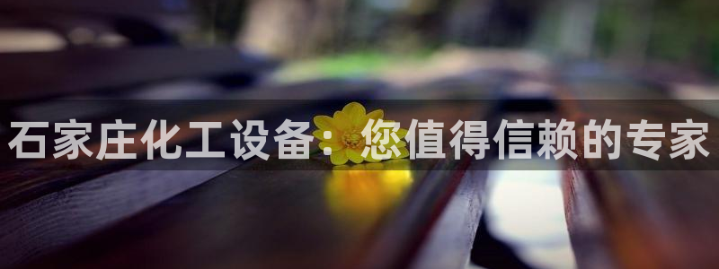门徒平台注册中心在哪里：石家庄化工设备：您值得信赖